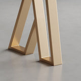 Glam Style Bar Table Set 1/2/5 Pieces Rectangle Bar Table with Metal High Stools for Home