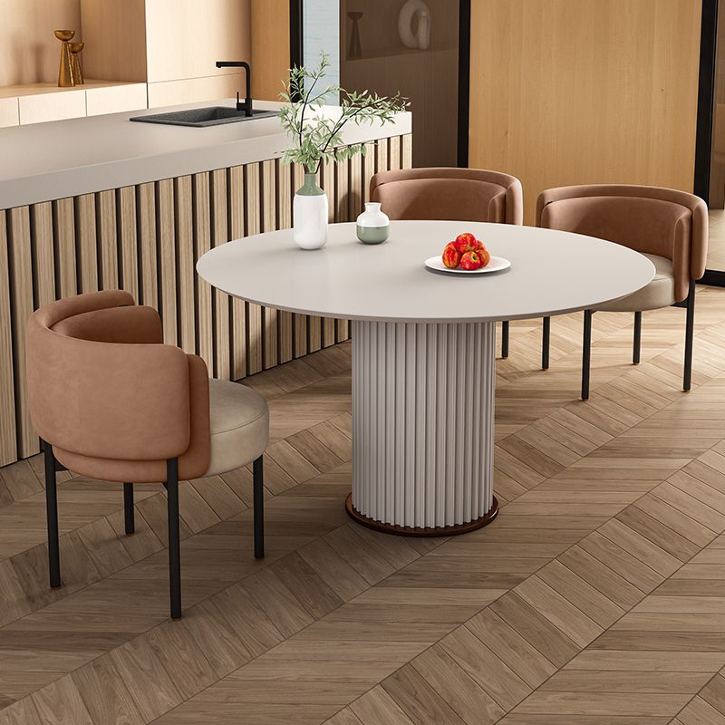 Industriële stijl armstoel gestoffeerde eetkamerstoel voor slaapkamer