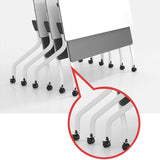 Manufactured Wood Top Writing Desk Folding Modern Desk with Caster Wheels Clearhalo 'furn' 'furn_office_desk' 'Furniture' 'Office Desks' 'Office Furniture' 'office_desk' 1200x1200_b5801c70-c384-4576-9fee-1c99f1df6382