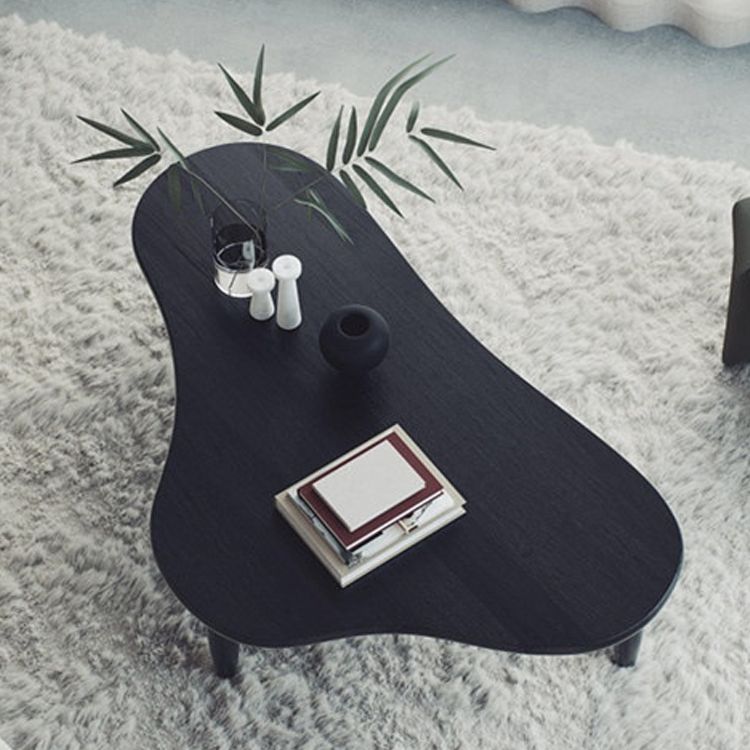 Table basse en bois massif table basse de style nordique pour le salon