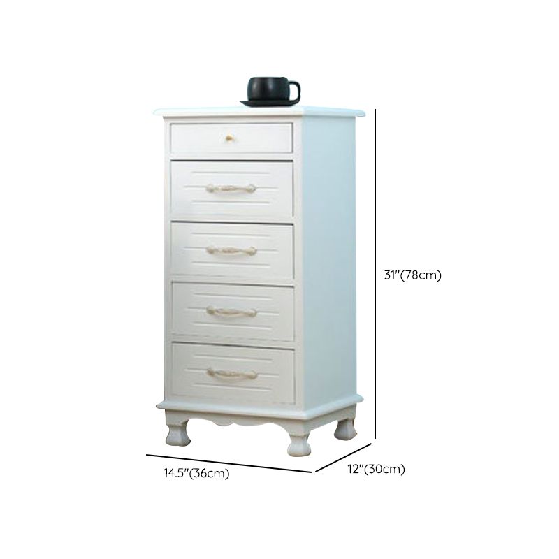 Cassetta portaoggetti verticale nautica in legno massello per camera da letto con cassetti