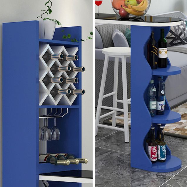 3 stuks barkruk en tafelset, eigentijds en ovaal voor woonkamer