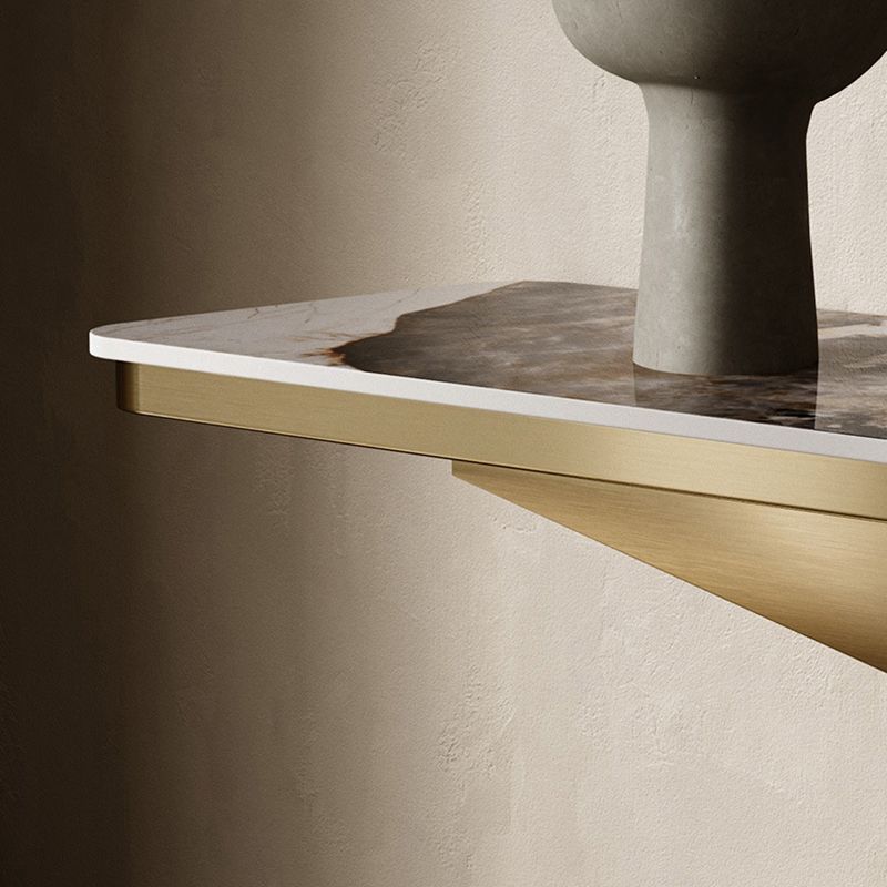 Tavolino console rettangolare glam tavolo di divano console per sala