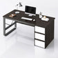 Modern Rectangular Office Desk Home Office Writing Desk with Drawers Clearhalo 'furn' 'furn_office_desk' 'Furniture' 'Office Desks' 'Office Furniture' 'office_desk' 1200x1200_b588a543-16bc-49ec-9063-9c431b7c569d