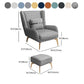 Glam Style Pu Leather Wingback Chair Pillow Back Flared Arm Chair Clearhalo 'Accent Chairs' 'accent_chairs' 'Chairs & Seating' 'furn' 'furn_accent_chairs' 'Furniture' 'Living Room Furniture' 1200x1200_b58a14a2-1202-463b-bb90-e34fdd173ba3