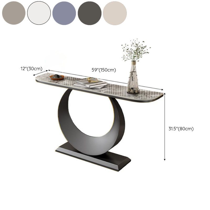 Mesa de acento de la consola moderna de 31.5 pulgadas de altura para el salón