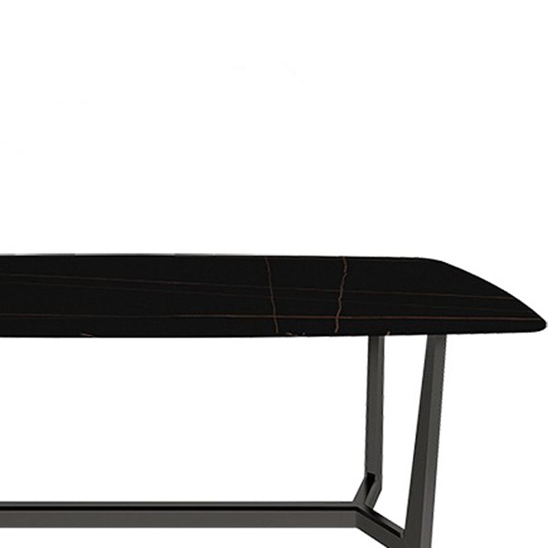 Trestle 1 Single Coffee Table Modern Rectangular Metal Cocktail Table Clearhalo 'Coffee & Accent Tables' 'Coffee Tables' 'coffee_tables' 'furn' 'furn_coffee_tables' 'Furniture' 'furniture_coffee_tables' 'Living Room Furniture' 1200x1200_b58bfd0d-2ca7-4003-9a72-63e75b7be028