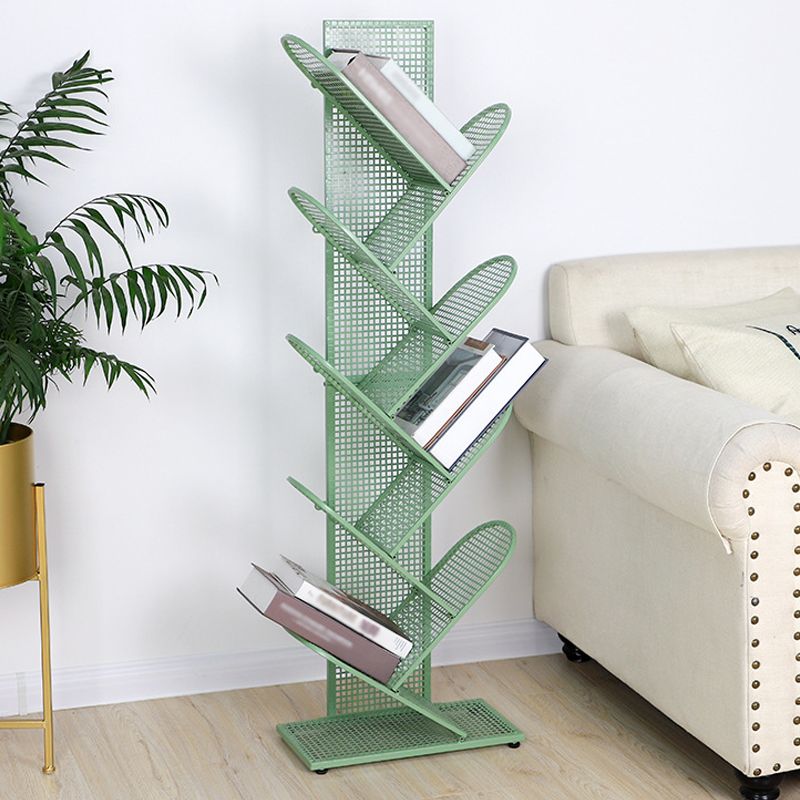 Industrial Geometric Bookcase Metal Book Shelf for Home Office Clearhalo 'Bookcases' 'furn' 'furn_bookcases' 'Furniture' 'furniture_bookcases' 'kitchen' 'kitchen_bookcases' 'Living Room Furniture' 'Office Furniture' 1200x1200_b58ca7da-c4d1-4677-97a5-cbaa4cef2170
