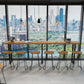 Solid Wood Bar Table Industrial Bar Dining Table with Sled Base in Black Clearhalo 'Bar Furniture' 'Bar Tables' 'bar_tables' 'furn' 'furn_bar_tables' 'Furniture' 'furniture_bar_tables' 'Kitchen & Dining Furniture' 1200x1200_b58ea226-88b1-4015-8cf5-6d68e8b6b693