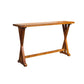Modern Style Bistro Bar Table Rectangle Solid Wood Bar Table