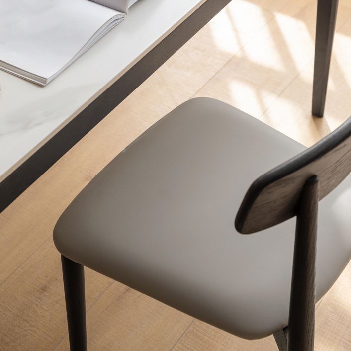 Contemporary Wood Open Back Armless Dining Chairs(Set of 1/2/4/6/8) Clearhalo 'Dining Chairs' 'Dining Tables & Seating' 'dining_chair' 'furn' 'furn_dining_chair' 'Furniture' 'Kitchen & Dining Furniture' 1200x1200_b59a6f82-e614-4921-bb64-ebb5a0a3f618