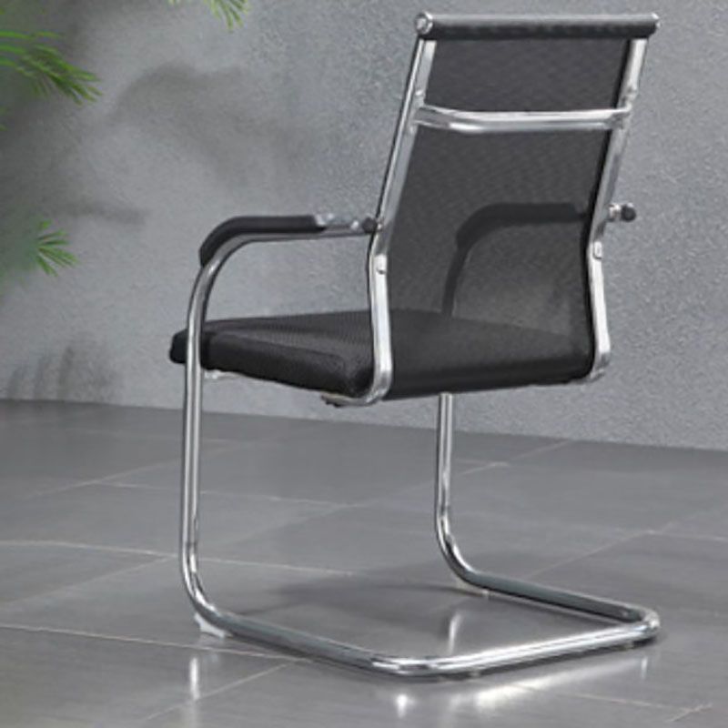 Lumbar Support Conference Chair Modern Metal Conference Chair