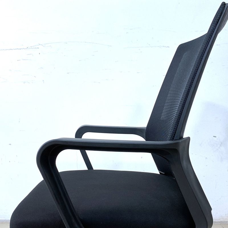 Black Contemporary Office Chair Swivel Breathable AirGrid Desk Chair Clearhalo 'furn' 'furn_office_chair' 'Furniture' 'Office Chairs' 'Office Furniture' 'office_chair' 1200x1200_b5a31405-6103-445b-8828-46234341dd39