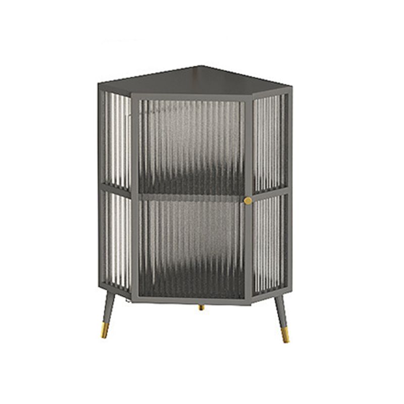 Curio Curio Curio Armadio unità in metallo Porte in vetro Armadio a buffet per soggiorno