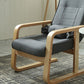Contemporaneo Telaio in legno Standard Standard Cotton Blend Recliner Chair