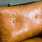 Tufted Square Arm Sofa Mid Century Modern 30.7" H Faux Leather Sofa Clearhalo 'Furniture' 'furniture_sofas' 'kitchen' 'kitchen_sofas' 'Living Room Furniture' 'Sofa' 'sofas' 1200x1200_b5aae880-6c3f-4203-80a2-00feefe309cb