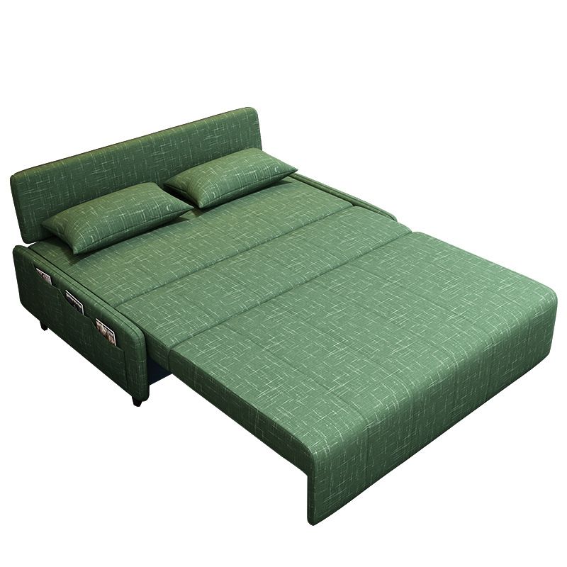 Pillow Included Convertible Sofa Armless Foldable Futon Sofa Bed Clearhalo 'furn' 'furn_futons' 'Furniture' 'Futons & Daybeds' 'Futons' 'Living Room Furniture' 1200x1200_b5b6ce51-ce04-4c5a-8e21-c6e210521719