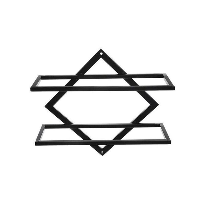 Portabottiglie a parete in metallo glam porta bottiglia semplice per cucina