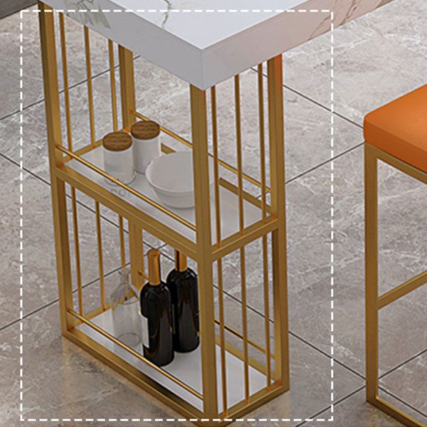 Steinstange Tisch Set Industrial Rechteck 1/2/5 Stück Pubtisch Set Set