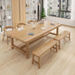 Rectangle Trestle Base Dining Table Modern Wood Table for Kitchen Clearhalo 'Dining Tables & Seating' 'Dining Tables' 'dining_table' 'furn' 'furn_dining_table' 'Furniture' 'Kitchen & Dining Furniture' 1200x1200_b5b8c0f5-c220-48f3-a11f-e2799f9a75a8