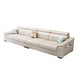 Contemporary Sofa Cotton Solid Wood Living Room Slipcovered Sofa & Chaise