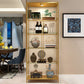Glass Door Curio Display Glam Style Display Stand with Shelves Clearhalo 'Display & China Cabinets' 'display_china_cabinets' 'furn' 'furn_display_china_cabinets' 'Furniture' 'Kitchen & Dining Furniture' 1200x1200_b5c0ea54-b81c-476d-a06f-b0dea79863a1