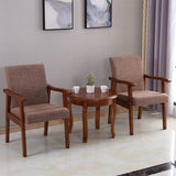 Mid-century Modern 21.25"Wide Linen Blend Fixed Back Square Arm Chair Clearhalo 'Accent Chairs' 'accent_chairs' 'Chairs & Seating' 'furn' 'furn_accent_chairs' 'Furniture' 'Living Room Furniture' 1200x1200_b5c50956-a025-46fc-8503-ccd0b25709ec