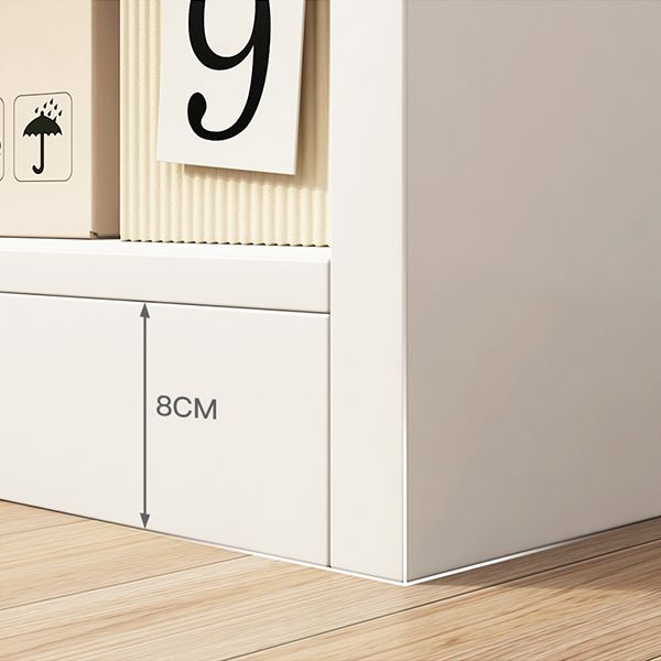 Bibliothèque standard à l'arrière fermé Scandinave Biber en bois d'ingénierie