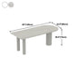 White Dining Table Contemporary Style Dinette Table for Home Kitchen Clearhalo 'Dining Tables & Seating' 'Dining Tables' 'dining_table' 'furn' 'furn_dining_table' 'Furniture' 'Kitchen & Dining Furniture' 1200x1200_b5cbe4cc-478a-44fc-87f5-35c49bd49bd1