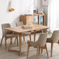 Contemporary Rectangle Dining Table Oak Solid Wood Table with Double Pedestal Clearhalo ' dining_table' 'Dining Tables & Seating' 'Dining Tables' 'furn' 'furn_dining_table' 'Furniture' 'furniture_dining_table' 'Kitchen & Dining Furniture' 'kitchen&dining_furn' 'kitchen' 'kitchen_dining_table' 1200x1200_b5cd377f-66ad-44e4-9222-9a620b925825