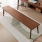Contemporary Engineered Wood Bench Rectangle Seating Bench with Legs Clearhalo 'Benches' 'Chairs & Seating' 'furn' 'furn_benches' 'Furniture' 'Living Room Furniture' 1200x1200_b5ce84a1-8b29-432c-a542-63bc04c614a8