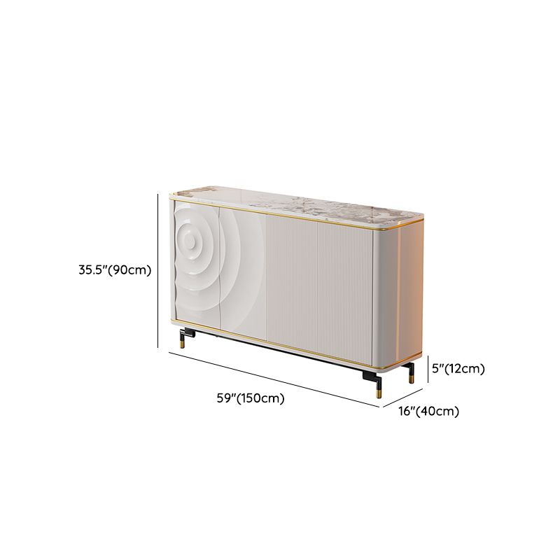 Moderne und zeitgenössische Glaubwürdigkeitsbuffet mit Schränken