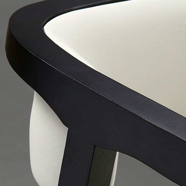 Minimalist Style Upholstered Armless Dining Chairs Open Back Dining Side Chair (Set of 2) Clearhalo ' kitchen&dining_furn' 'Dining Chairs' 'Dining Tables & Seating' 'dining_chair' 'furn' 'furn_dining_chair' 'Furniture' 'furniture_dining_chair' 'Kitchen & Dining Furniture' 'kitchen' 1200x1200_b5cfbfcb-550c-4b73-ab2b-20901efbfa82