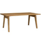 Solid Wood Contemporary Rectangular Dining Table Pine Wood Top Indoor Table Clearhalo ' dining_table' 'Dining Tables & Seating' 'Dining Tables' 'furn' 'furn_dining_table' 'Furniture' 'furniture_dining_table' 'Kitchen & Dining Furniture' 'kitchen&dining_furn' 'kitchen' 'kitchen_dining_table' 1200x1200_b5d01363-d880-438b-98c3-66f9662a5cb6