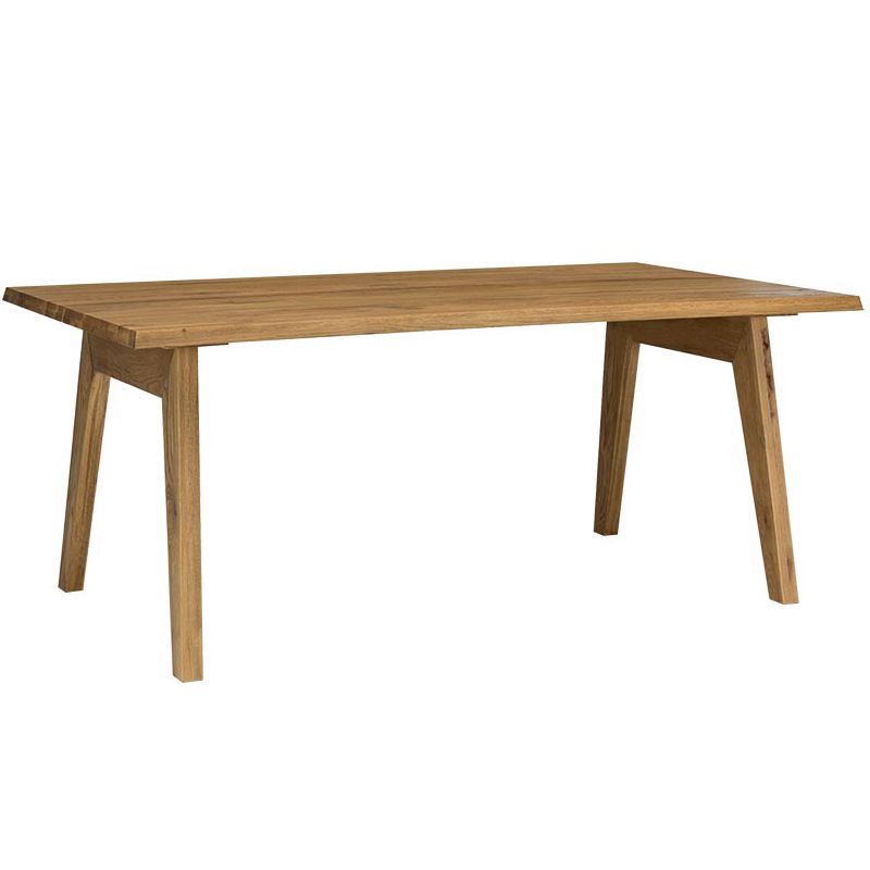 Solid Wood Contemporary Rectangular Dining Table Pine Wood Top Indoor Table Clearhalo ' dining_table' 'Dining Tables & Seating' 'Dining Tables' 'furn' 'furn_dining_table' 'Furniture' 'furniture_dining_table' 'Kitchen & Dining Furniture' 'kitchen&dining_furn' 'kitchen' 'kitchen_dining_table' 1200x1200_b5d01363-d880-438b-98c3-66f9662a5cb6