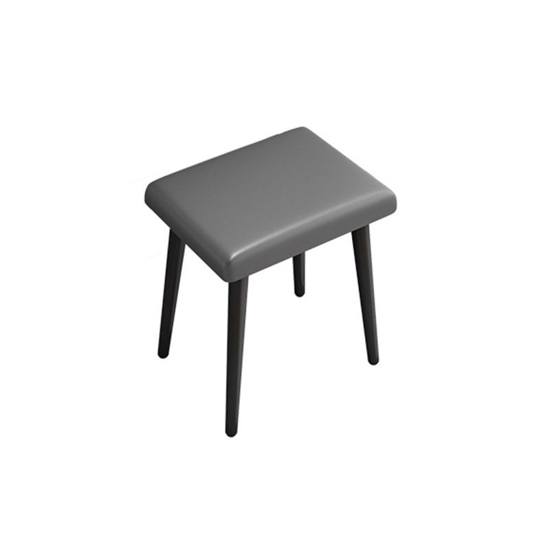 Modern Compact Makeup Vanity 1/2 Cassette da toeletta con sgabello imbottito