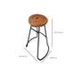 Solid Wood Bar Stools Modern Backless Dining Stools with Footrest Clearhalo 'Bar Furniture' 'Bar Stools' 'bar_stools' 'furn' 'furn_bar_stools' 'Furniture' 'Kitchen & Dining Furniture' 1200x1200_b5d2ebbd-6ecd-4733-92c1-79e7170d6837