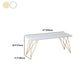 Light Luxury Wooden Writing Desk Rectangular Hairpin Office Desk Clearhalo 'furn' 'furn_office_desk' 'Furniture' 'Office Desks' 'Office Furniture' 'office_desk' 1200x1200_b5d4367f-838f-467f-a1c3-d7aaf68a80d9