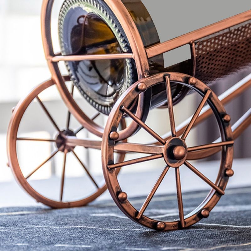 Metal Modern Wine Rack Bottle Tablero de botella de cobre para la cocina