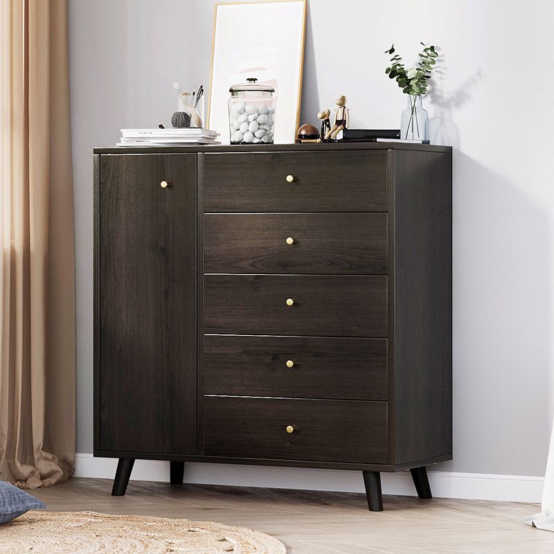 Cassettiera portaoggetti moderna da 13,26 pollici W realizzata in legno