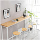 Contemporary Backless Counter Stool Pine Wood Armless Barstool with White Sled Base Clearhalo 'Bar Furniture' 'Bar Stools' 'bar_stools' 'furn' 'furn_bar_stools' 'Furniture' 'Kitchen & Dining Furniture' 1200x1200_b5d9ff62-3faa-47c1-8381-2d01caa78c54