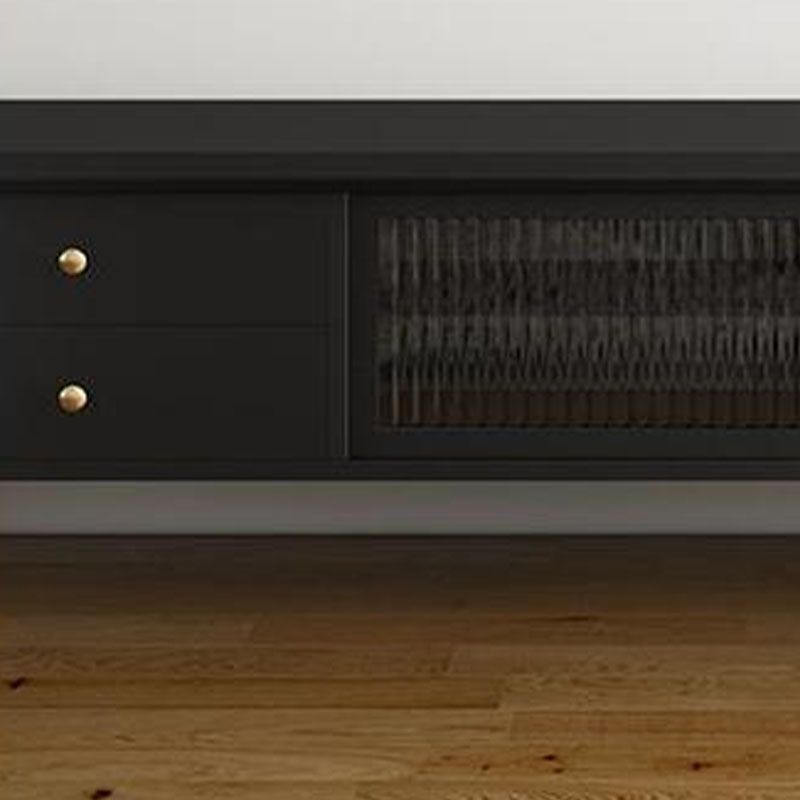 Enclosed Storage TV Media Stand Wooden Media Console with Drawers Clearhalo 'furn' 'furn_tv_stands_entertainment_centers' 'Furniture' 'Living Room Furniture' 'TV Stands & Entertainment Centers' 'TV Stands & Media Storage Furniture' 'tv_stands_entertainment_centers' 1200x1200_b5dae63c-3354-4c7e-9454-51d13bfde227