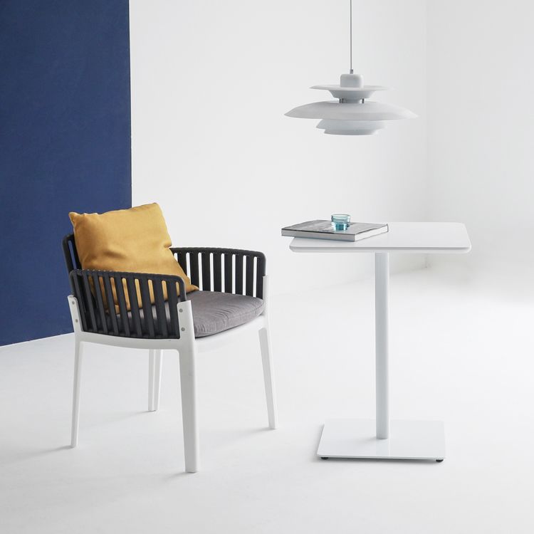 Square Pedestal Dinner Table Industrial Style MDF Dining Table for Indoor Clearhalo ' dining_table' 'Dining Tables & Seating' 'Dining Tables' 'furn' 'furn_dining_table' 'Furniture' 'furniture_dining_table' 'Kitchen & Dining Furniture' 'kitchen&dining_furn' 'kitchen' 'kitchen_dining_table' 1200x1200_b5dafffb-8ea9-4035-a2db-90764238751b