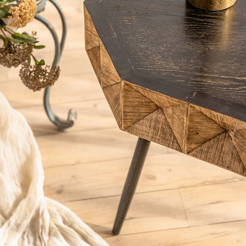 Tavolino laterale di campagna francese completamente assemblato tavolo laterale dell'accento per camera da letto