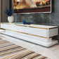 Luxurious 3-Drawer TV Stand Console 16.54-Inch H Glass TV Console Clearhalo 'furn' 'furn_tv_stands_entertainment_centers' 'Furniture' 'Living Room Furniture' 'TV Stands & Entertainment Centers' 'TV Stands & Media Storage Furniture' 'tv_stands_entertainment_centers' 1200x1200_b5e1e2ca-4963-4f15-8853-4904571584d9