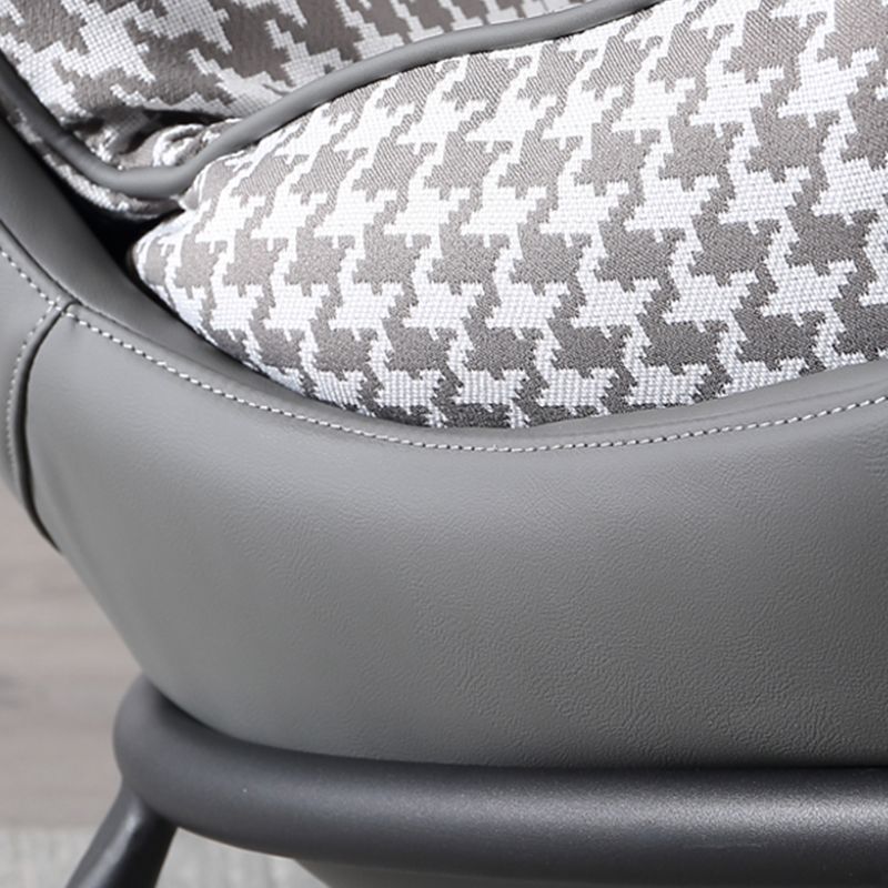 Silla sin brazo 33.46 "L x 35.43" W x 34.64 "H FINO SILLA DE ARMA FINO PARA SALA DE VIVO