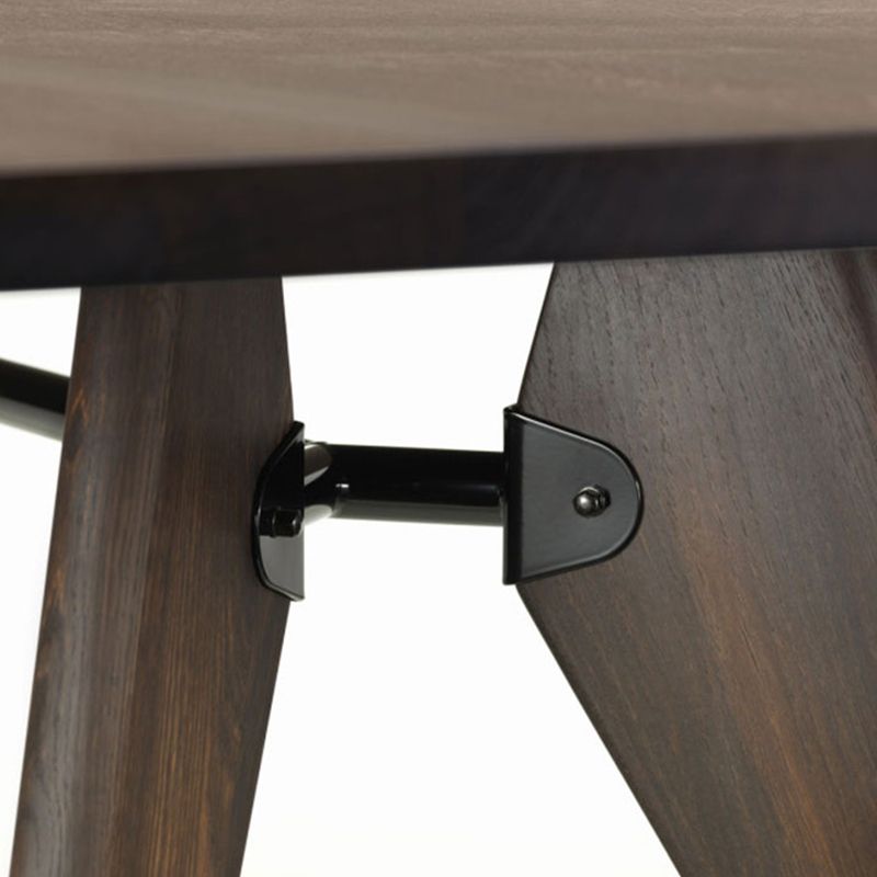 Moderno set da pranzo 1/2/3 PC con tavolo in legno di quercia e sedie in legno