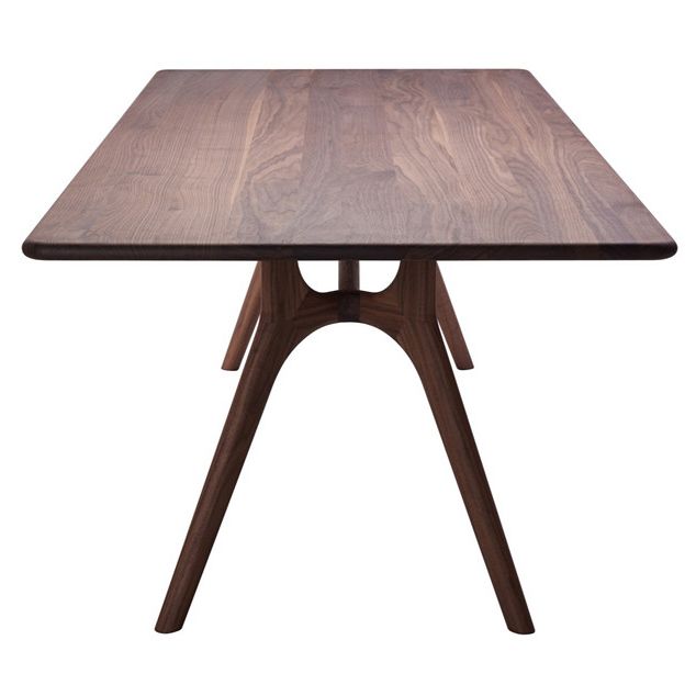 Rectangle Shape 4 Legs Minimalist Table Wood Color Fixed Table of Solid Wood Clearhalo ' dining_table' 'Dining Tables & Seating' 'Dining Tables' 'furn' 'furn_dining_table' 'Furniture' 'furniture_dining_table' 'Kitchen & Dining Furniture' 'kitchen&dining_furn' 'kitchen' 'kitchen_dining_table' 1200x1200_b5e4b92d-4c14-4a22-b196-cbfaef9170d0