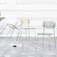 Industrial Style Plastic Dining Armless Chairs Open Back Dining Side Chair for Home Clearhalo ' kitchen&dining_furn' 'Dining Chairs' 'Dining Tables & Seating' 'dining_chair' 'furn' 'furn_dining_chair' 'Furniture' 'furniture_dining_chair' 'Kitchen & Dining Furniture' 'kitchen' 1200x1200_b5ee2a48-e226-4145-b7e1-0938214fedf8