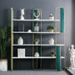 Metal Open Back Bookshelf Scandinavian Vertical Iron Frame Bookshelf Clearhalo 'Bookcases' 'furn' 'furn_bookcases' 'Furniture' 'furniture_bookcases' 'kitchen' 'kitchen_bookcases' 'Living Room Furniture' 'Office Furniture' 1200x1200_b5ee49bb-ece4-47d7-8270-2e43b7b34fe1